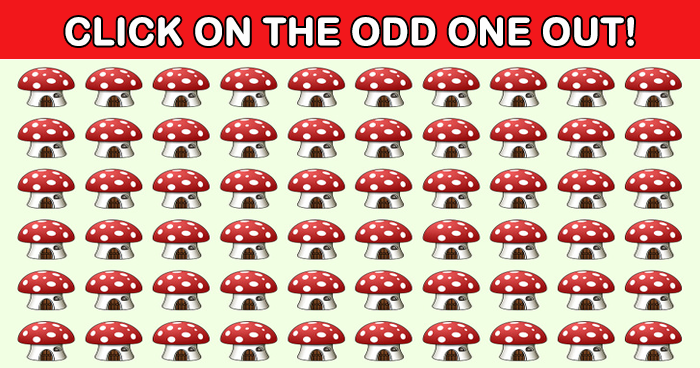 Only 5% Of People Will Find The Odd One Out In This 2-Level Challenge ...