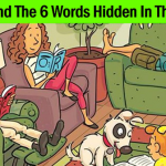 Can You Find The 6 Words Hidden In This Picture?