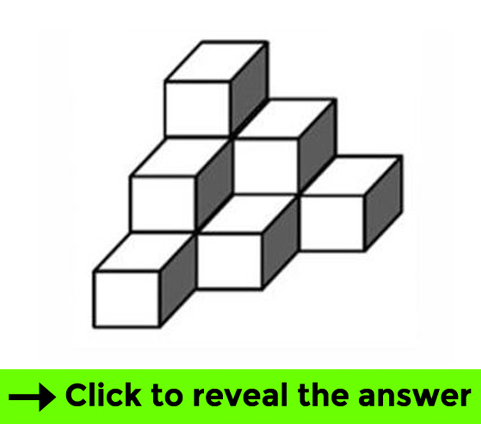 Cubes test - Brain teaser